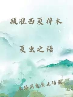 顾淮西夏梓木