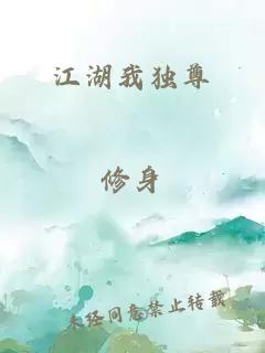 江湖我独尊